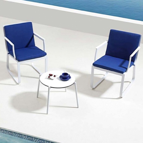 Précis Chair with Water Repellant Cushions
