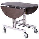 Room Service Table S Stainless Steel Frame Laminate Tabletop