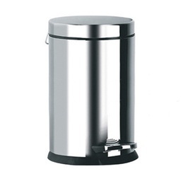 [FAB!0001170] Stainless Steel Round 5L Step Can