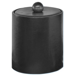 [WESC0001277] Glamour 2 qt. Leatherette Ice Bucket w/Matching Knob
