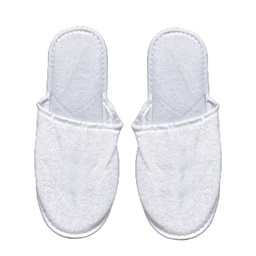 [5SEN0002291] Velour Slipper Closed Toe 30cm