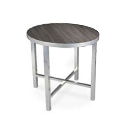 [SOUT0002608] Table 30” Round iDesign™ top w/Laminate Finish, Vinyl Perimeter, 42" XCube Base