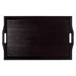 [GRAN0002891] 25" x 16" Plastic Tray - Black