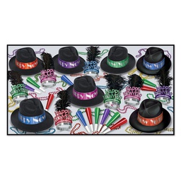 [FIRE0001744] Firefly™ New Year Party Assortment for 50 - Chicago In Color