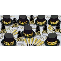 [FIRE0001750] Firefly™ Cotillones Año Nuevo para 50 - Gold Top Hat
