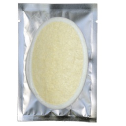 [SILV0000109] Organic Loofah Bath Sponge in Bag Silver