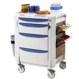 [METR0003263] Minibar Restocking Cart Resin