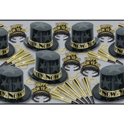 [FIRE0003405] Firefly™ New Year Party Assortment for 50 - Gold New Year Star