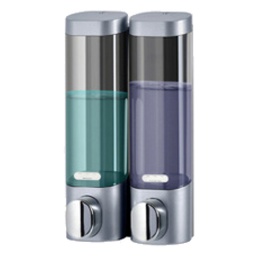 [GODE0003583] G&F™ Baguette Wall Mounted Liquid Dispenser Double 300ml
