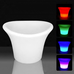 [ILED0003719] LED Illuminated Ice Bucket 36x37x27cm