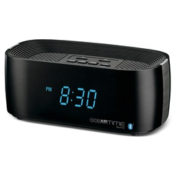 [CONA0004222] Radio Reloj Alarma Bluetooth de Conair Doble USB, Negro