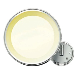 [CONA0004243] Conair® Lighted Wall Mount Mirror Chrome