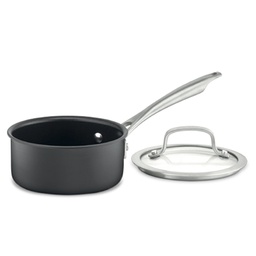[CUIS0004285] Cuisinart® 1 Quart Saucepan with Cover Black