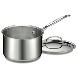[CUIS0004306] Cuisinart Stainless Steel 3 Quart Saucepan