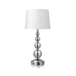 [ILAM0004352] 29" Single Table Lamp with Brushed Nickel Finish