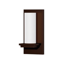 [ILAM0004448] 9" Wall Entry Way Sconce with Bronze Finish