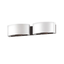 [ILAM0004470] 2 Light 24" Vanity Fixture with Frosted Acrylic with Dark Bronze Finish