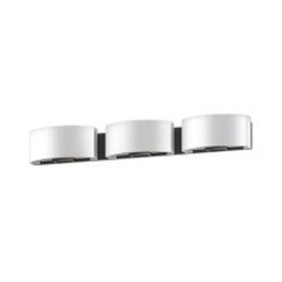 [ILAM0004472] 3 Light 37" Vanity Fixture with Frosted Acrylic with Dark Bronze Finish