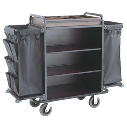 [TRUS0004607] Housekeeping Service Cart (with Compartment) TWT7308A