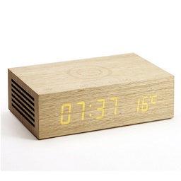 [BITT0004678] M9 Bluetooth Speaker Alarm Clock Wireless Charging Thermometer