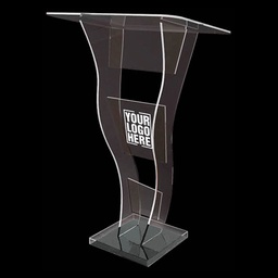 [ILED0004705] iLED™ Indoor/Outdoor Illuminated Acrylic Podium 60x45x110cm