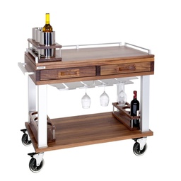 [ZE P0004726] Ze Pé® Nature Carro para Vinos y Licores 99,5x53x104cm