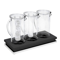 [ZE P0004749] Ze Pé® Zerouno & Cuadro Display Three Multipurpose Pitchers