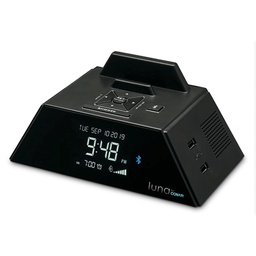 [CONA0004793] Conair Alarm Clock Charging Station with Bluetooth Luna 