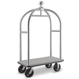 [BELL0004860] Birdcage H Luggage Cart Stainless Steel 110x61x191cm