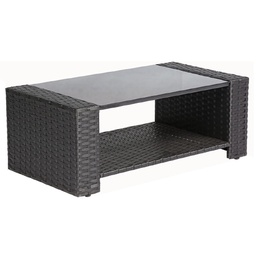 [SOCI0008563] Throne Rattan Coffee Table Outdoor