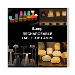 [ILAM0012481] Rechargeable Tabletop Lamps iLamp